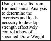 Using the results from Biomechanical